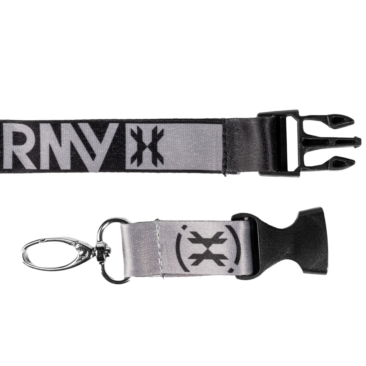 HK ARMY-LANYARD - SKULLS GREY