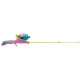 Kid Casters L.O.L Surprise Bass Spincast Fishing Pole Combo with Tackle Box, 29.5 inch Youth Size