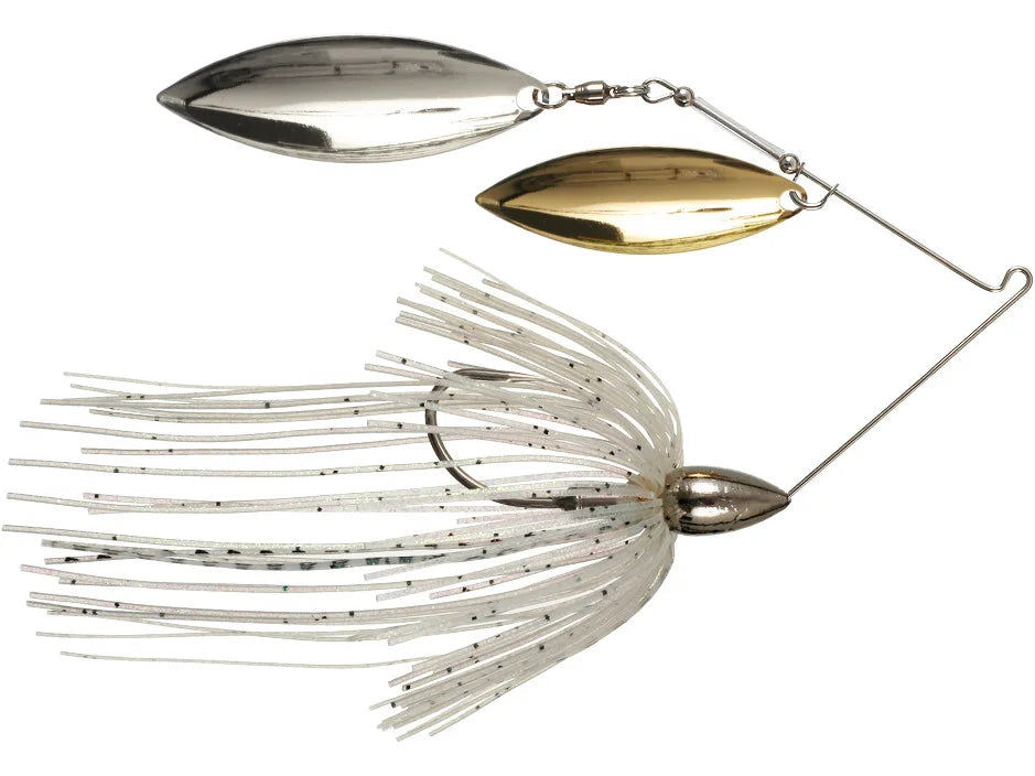 War Eagle Nickel Spinnerbait Double Willow- Green Shad 3/8oz
