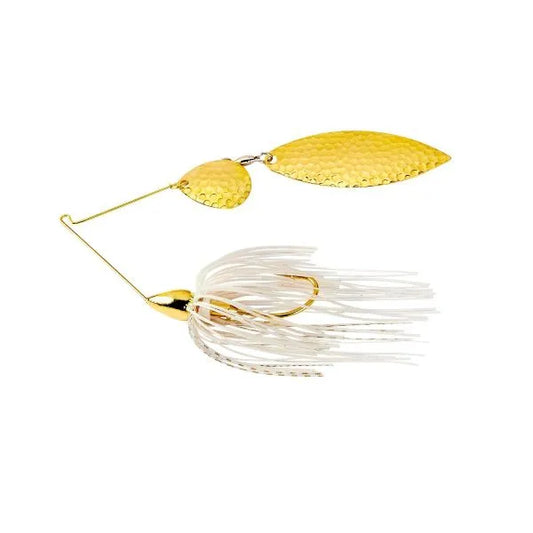 War Eagle Hammered Tandem Willow- White Gold 3/8 oz