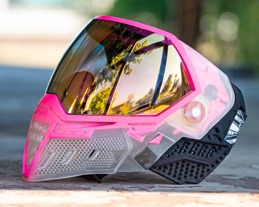 Empire EVS Paintball Mask w/ 1 Lens - Crystal Clear/Pink
