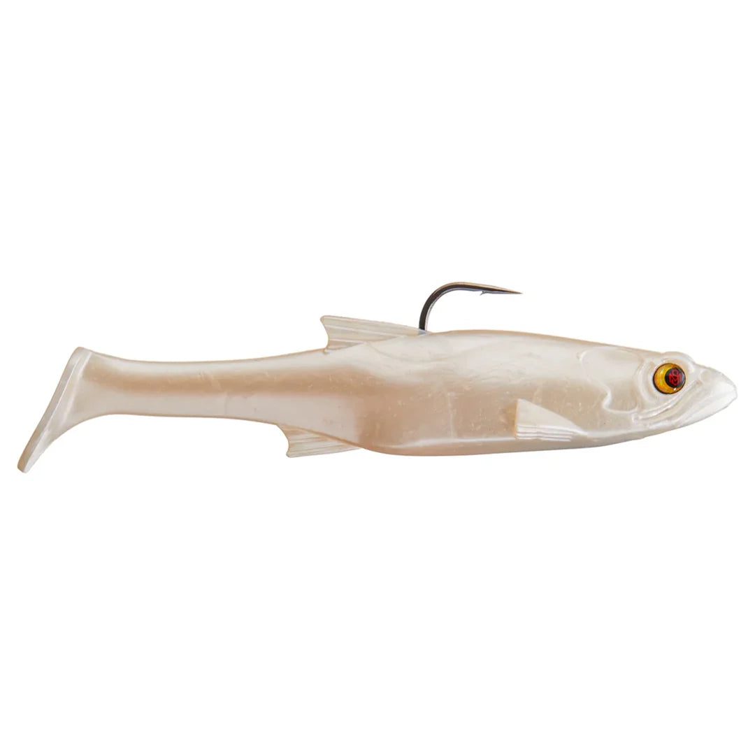 Bass Mafia Dangerous Swimbait Unloaded 6” (Albino)