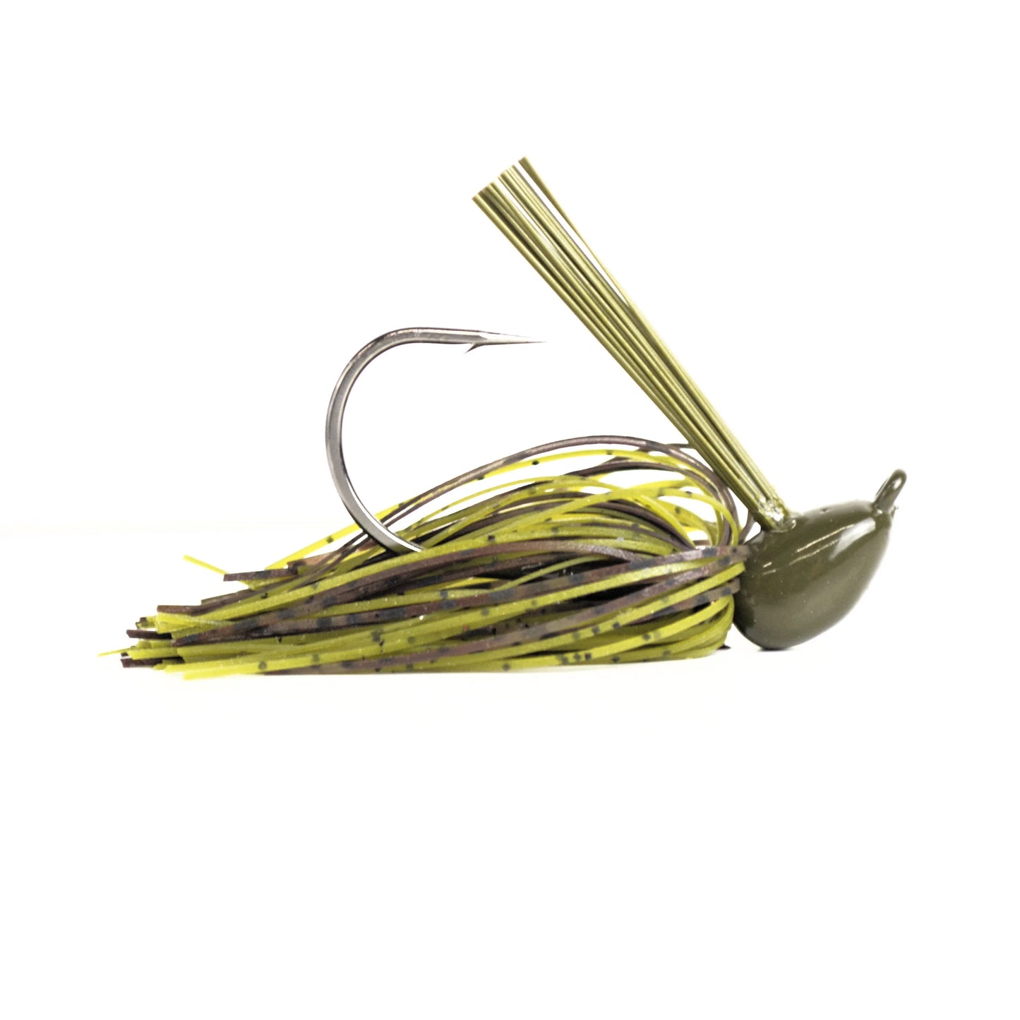 Motion Fishing 3/8 FLIPPING BRUSH JIG (Green Pmkn)