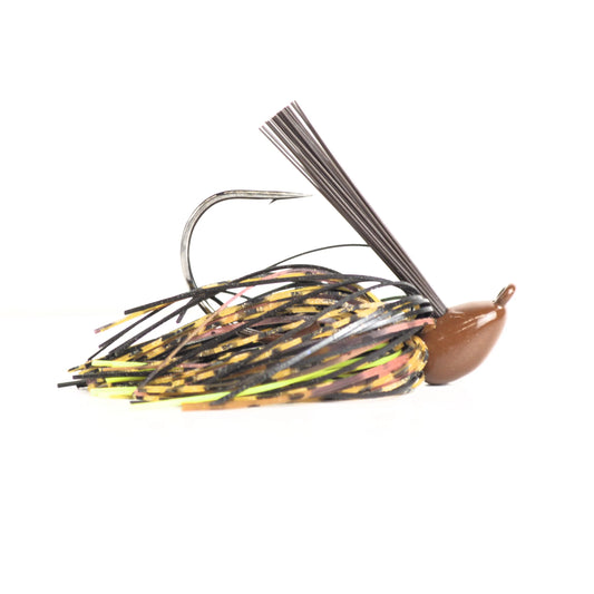 Motion Fishing 1/2oz FLIPPING BRUSH JIG (Missouri Craw)