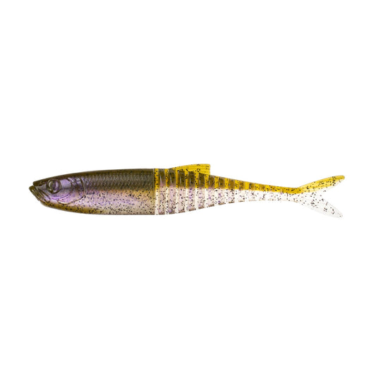 6th Sense Jigsaw Minnow 4.8- Green Pumpkin Pro 5pk