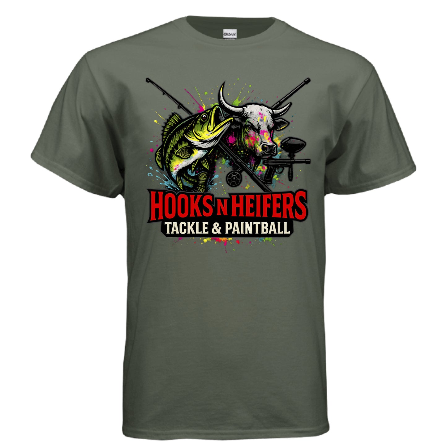 MILITARY GREEN - FRONT