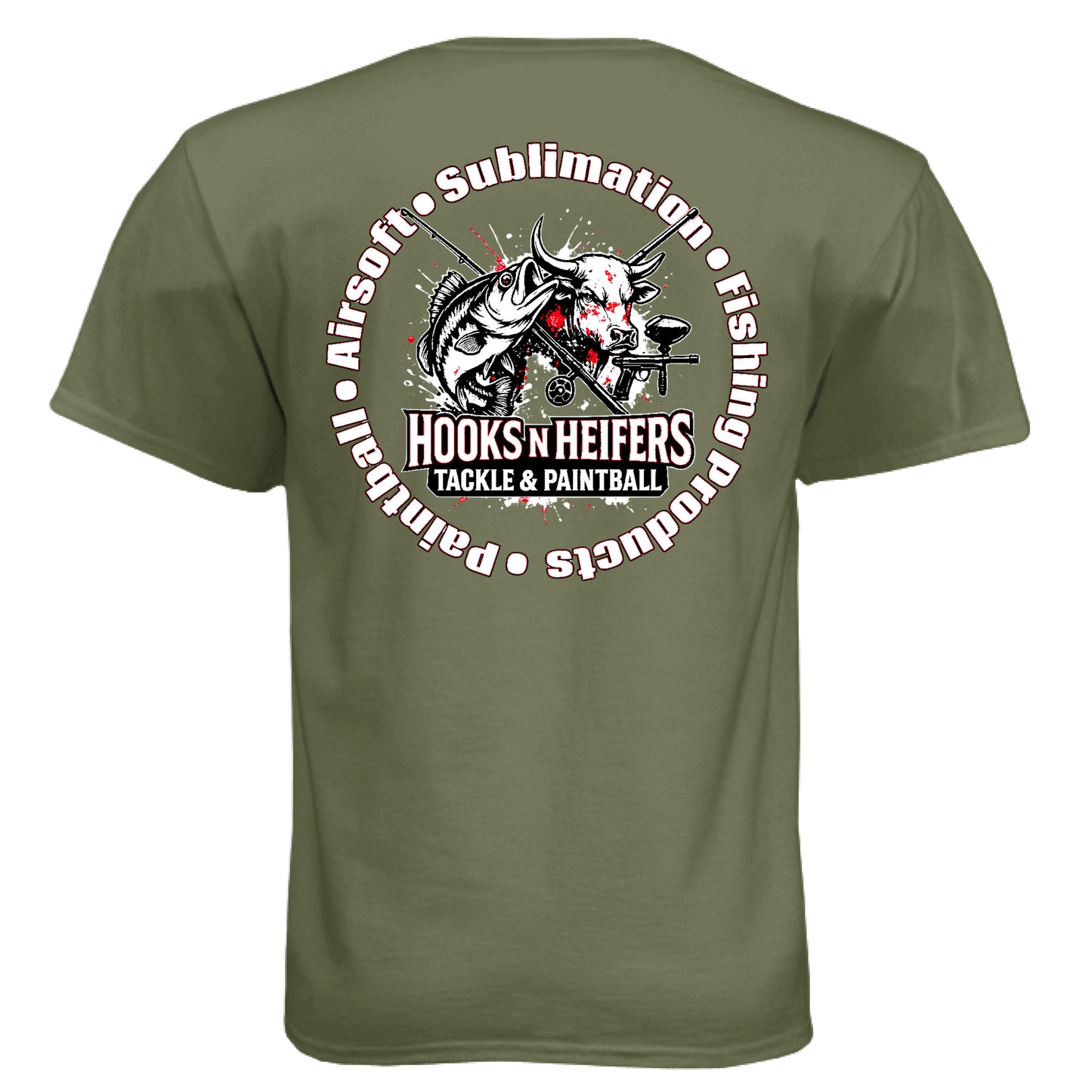 Military Green - BACK