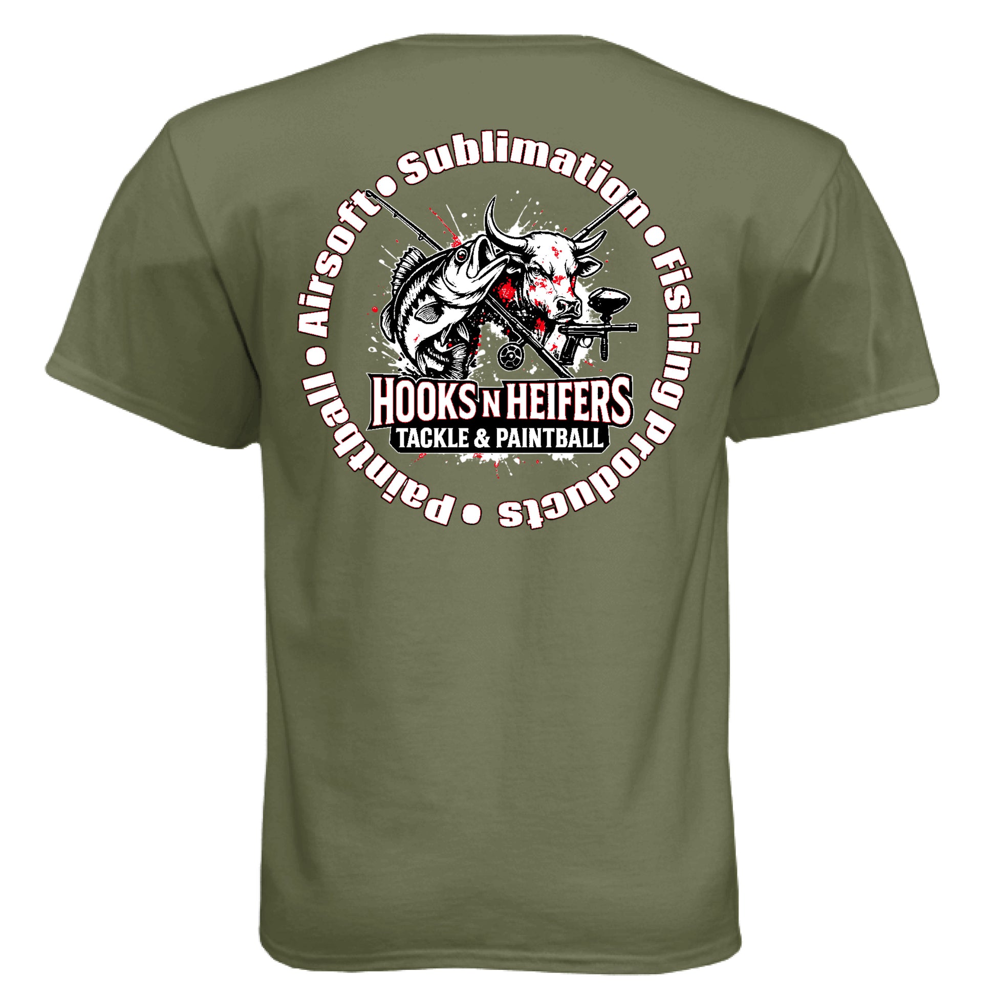 Military Green - BACK