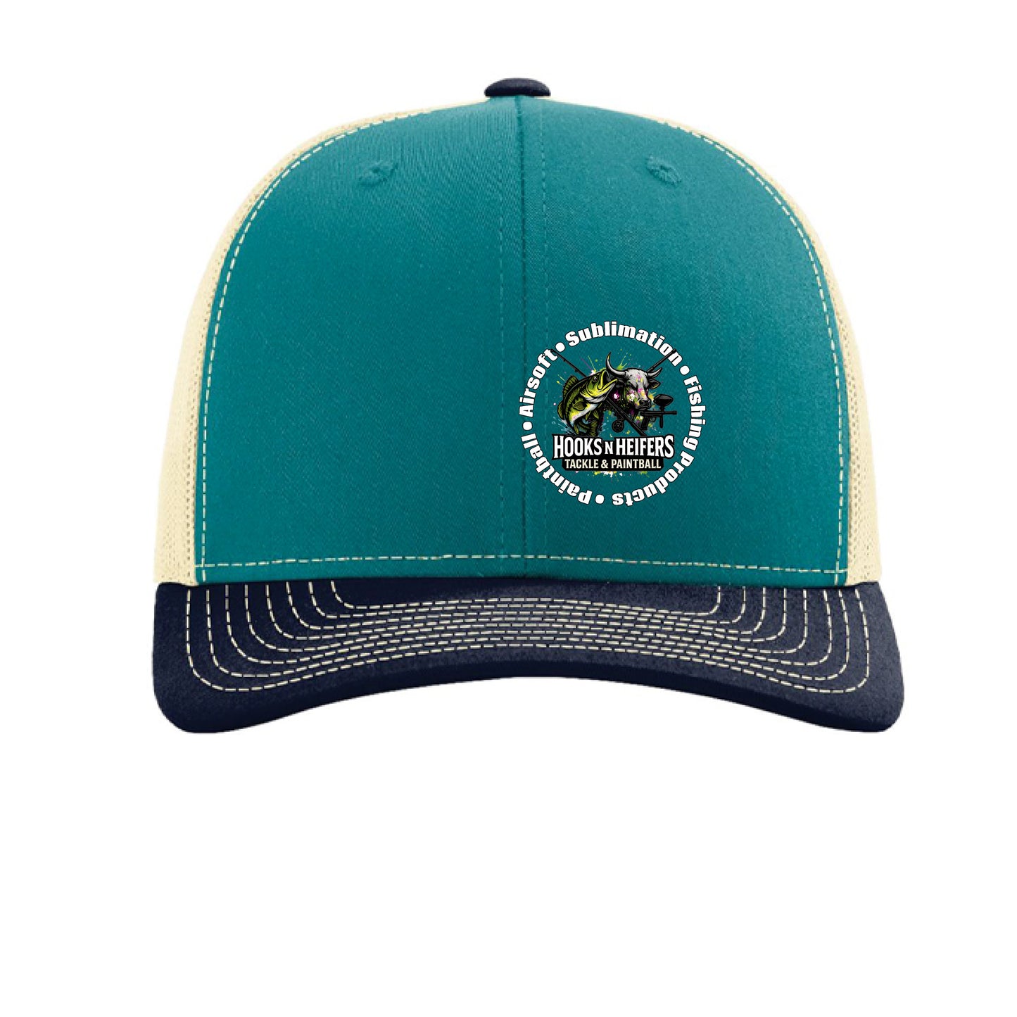 Blue Teal/ Birch/ Navy - FRONT