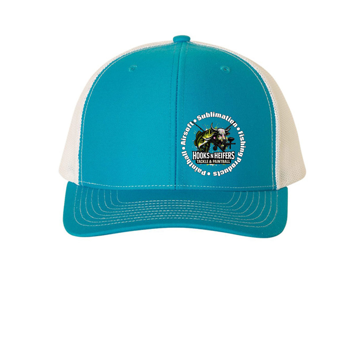 Cyan/ White - FRONT