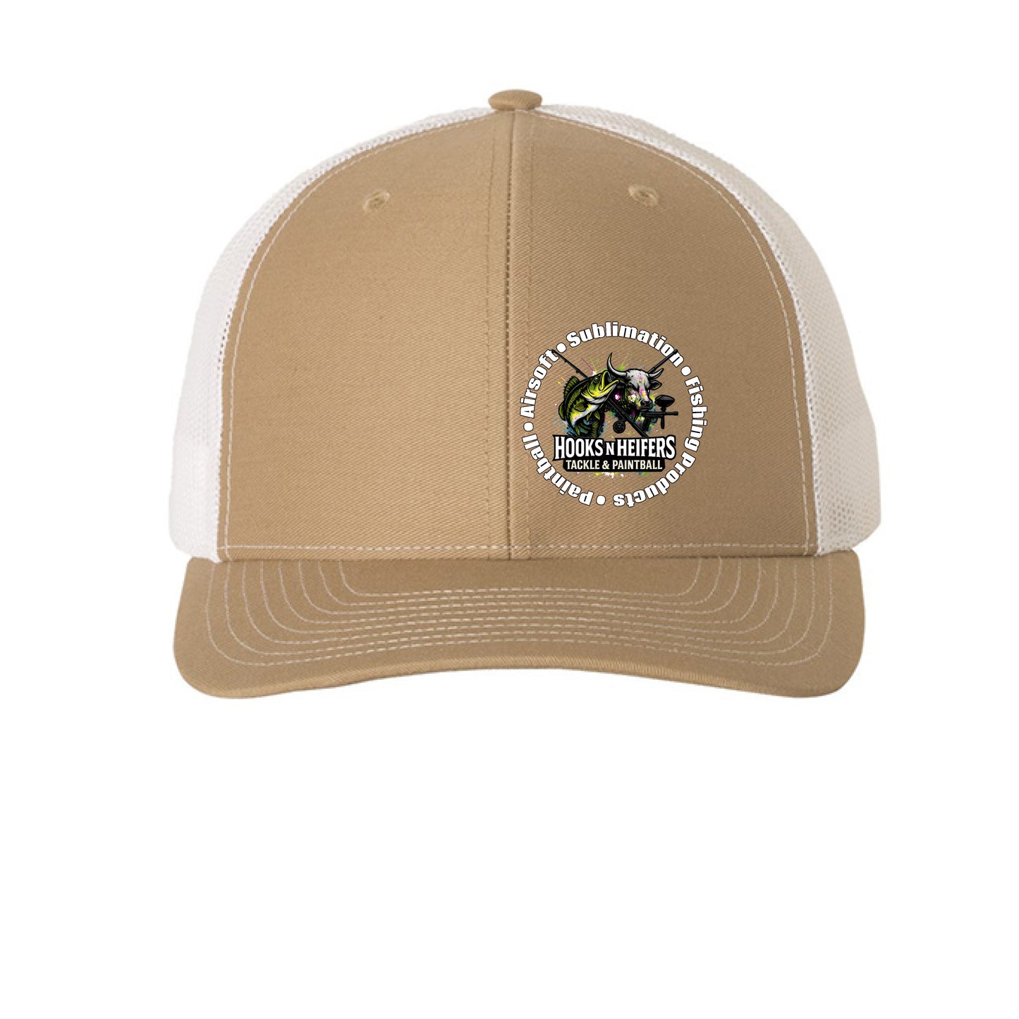 Khaki/ White - FRONT