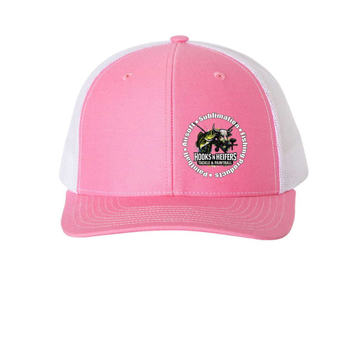 Hot Pink/ White - FRONT