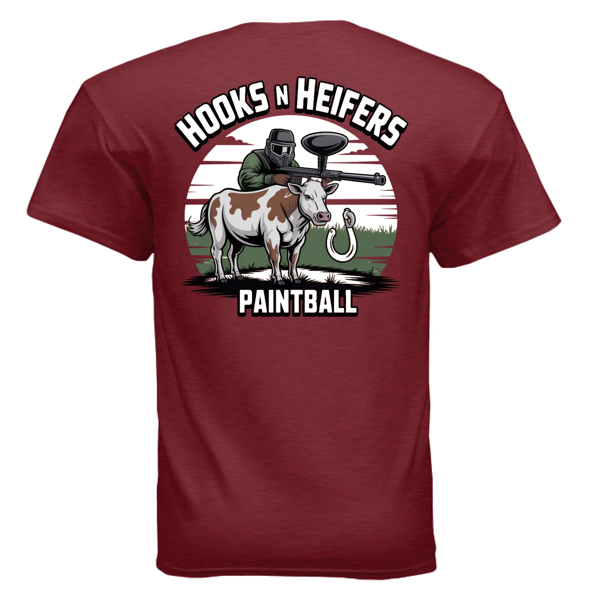 ANTIQUE CHERRY RED - BACK