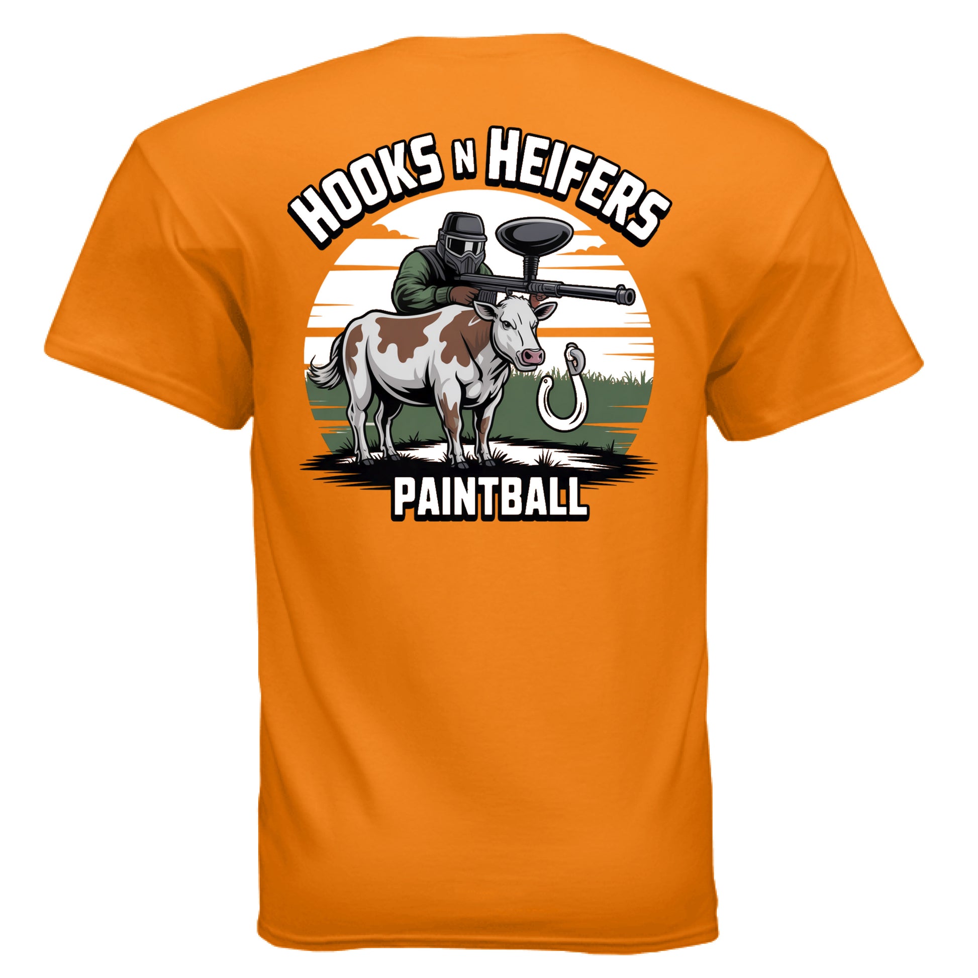 SAFETY ORANGE - BACK