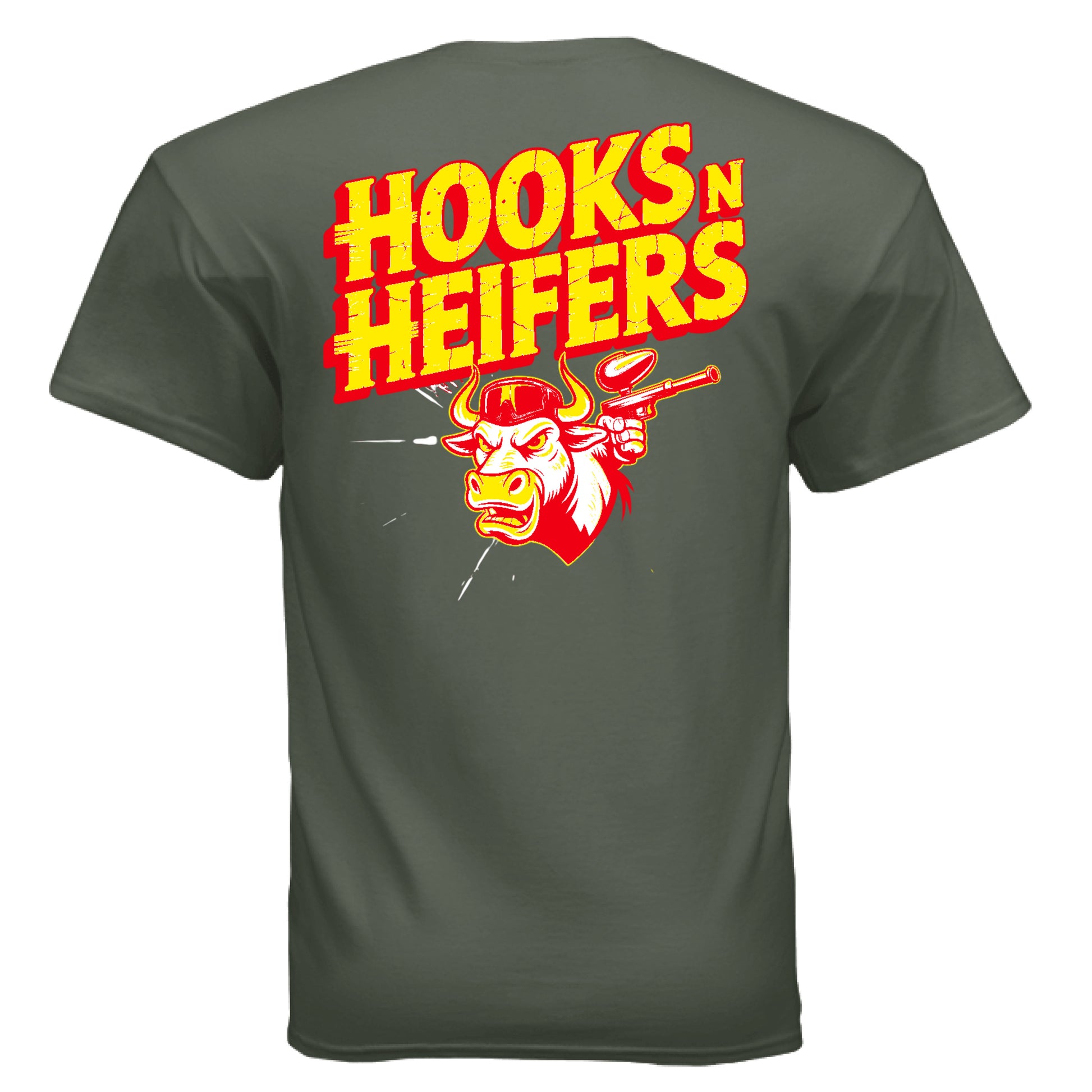 MILITARY GREEN - BACK