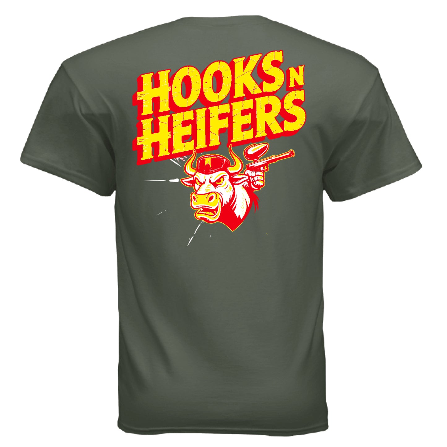 MILITARY GREEN - BACK