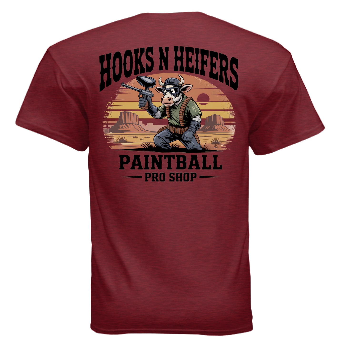 ANTIQUE CHERRY RED - BACK