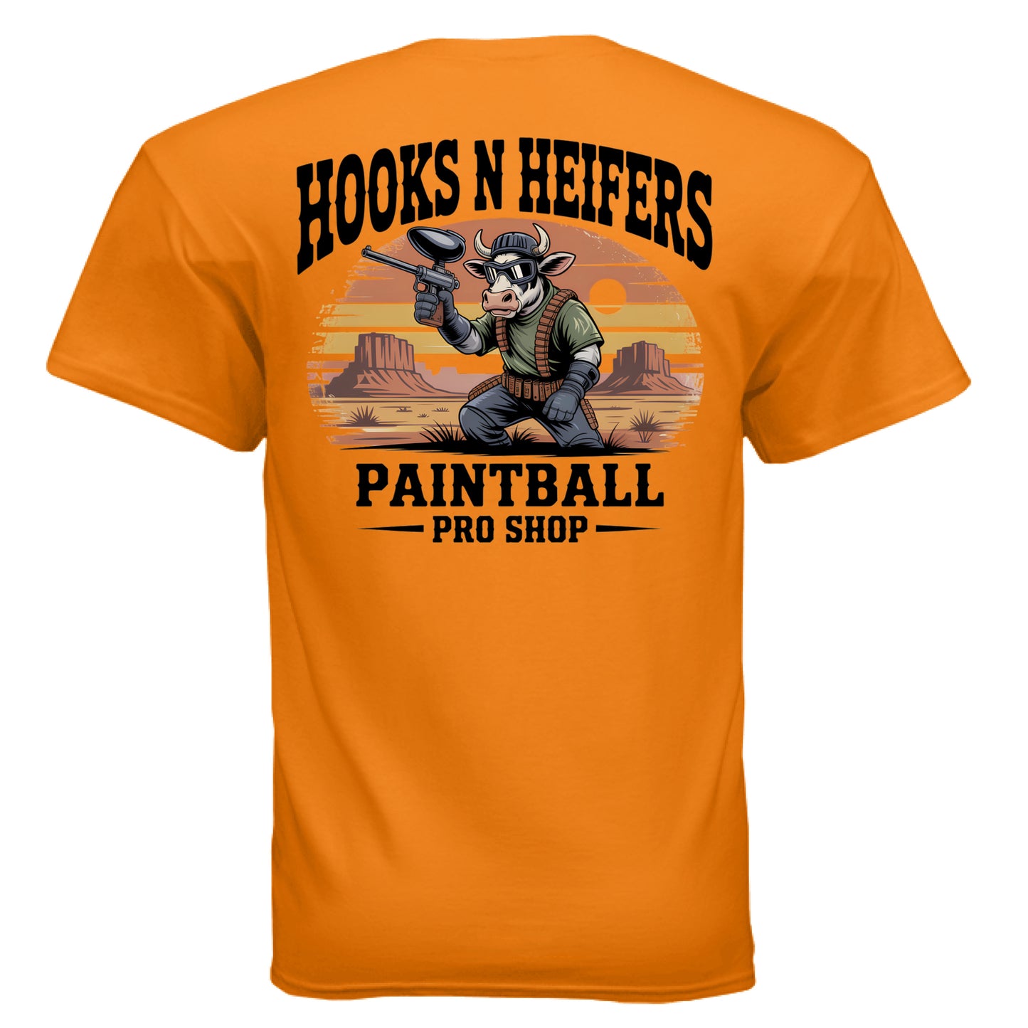 SAFETY ORANGE - BACK